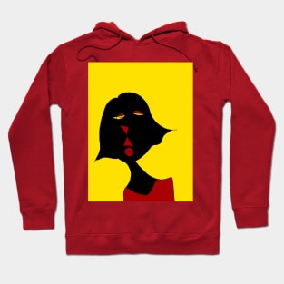 Woman In Red Hoodie